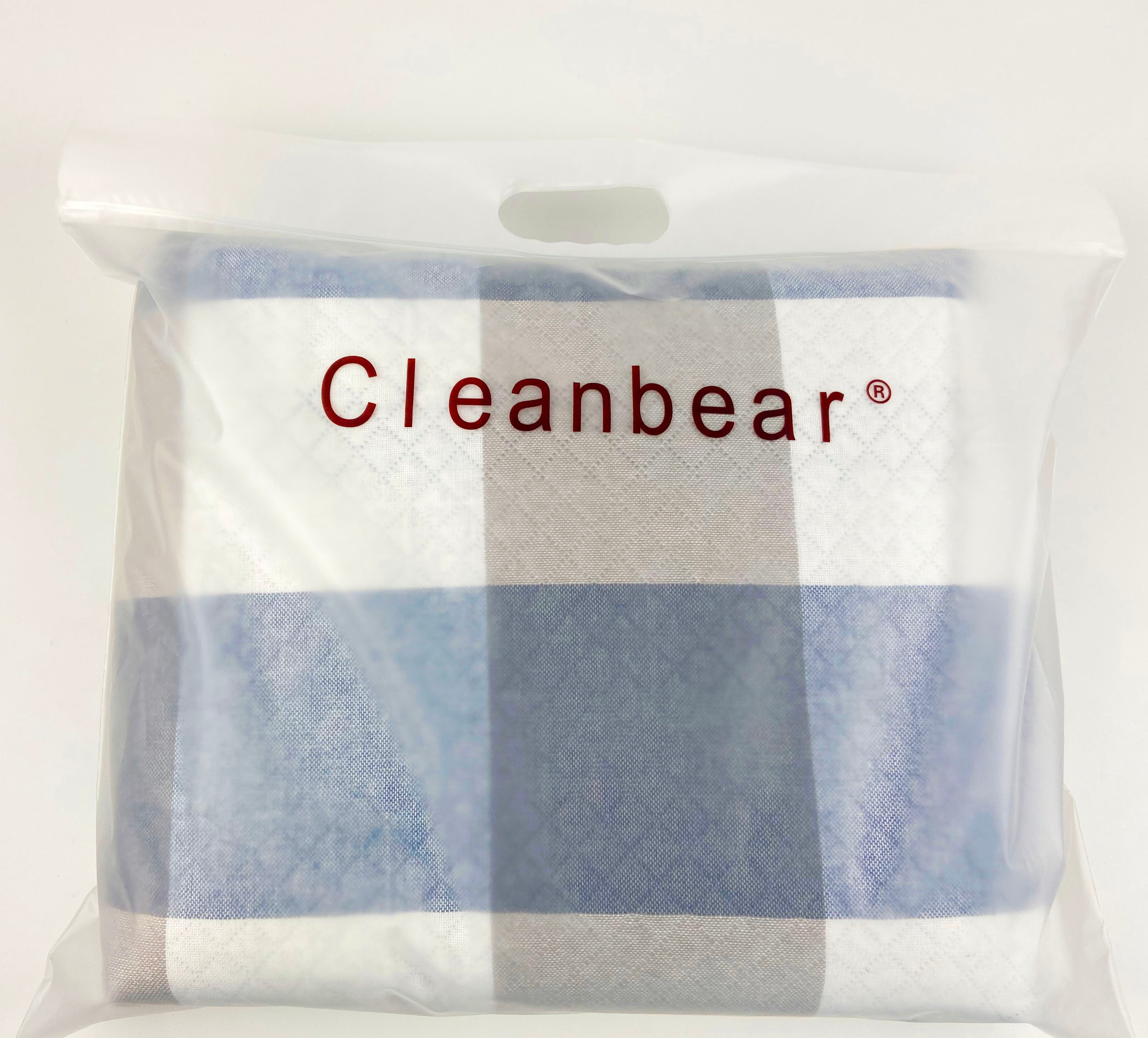 Cleanbear Throw Blanket, Gingham Cotton Throw for Couch Chair Recliner Hammock or Patio Furniture (60 x 78 Inches)