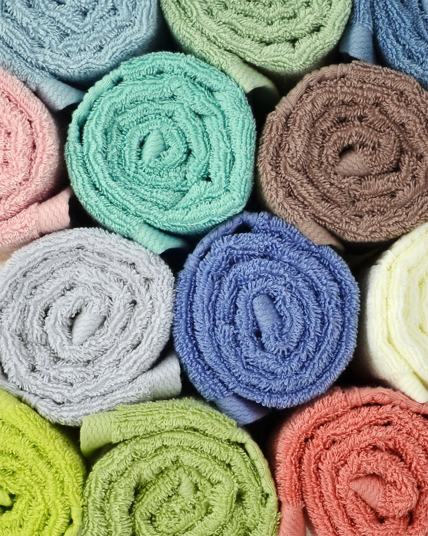 12 Pack Premium 15x25 Small Hand Towel 2.25 lbs Premium Cotton Loops B –  Towels N More