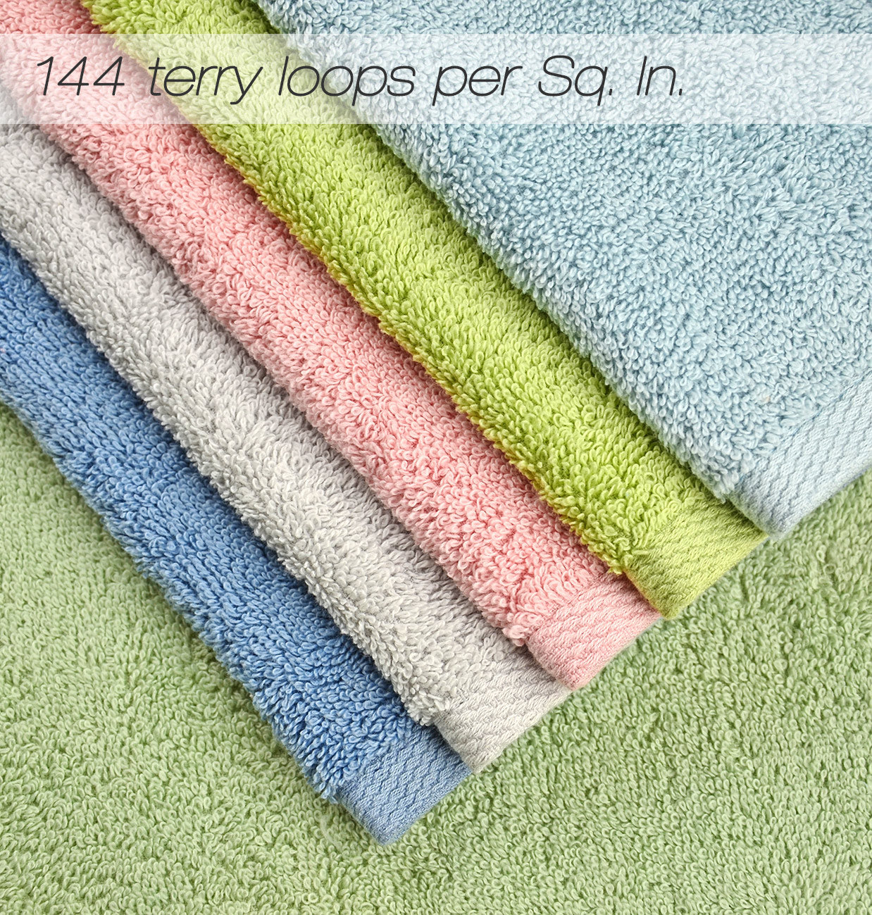 Ultra Soft Hand Towels 12 Pack 6 Colors for All Family Members (13 x 29  Inches) – Cleanbear
